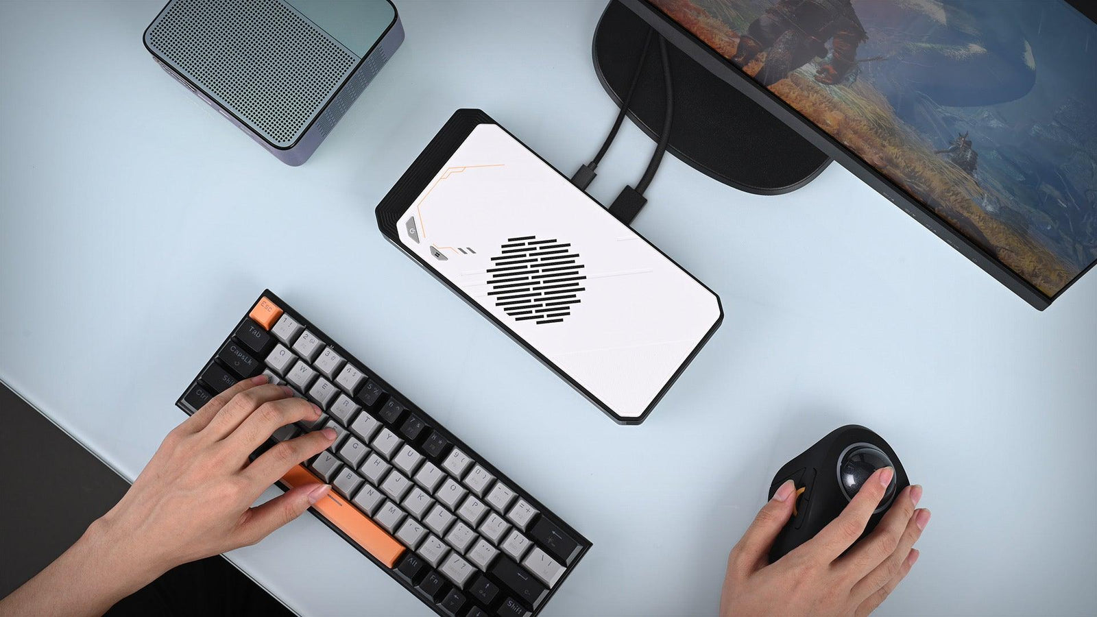 BoostR eGPU Oculink GPU Dock - AMD Radeon RX 7600M XT RDNA3.0 8GB + 4TB - BoostR eGPU