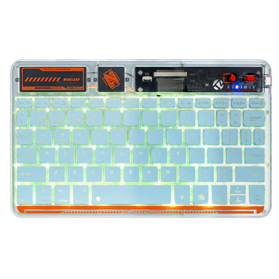 Transparent Bluetooth Backlit Keyboard